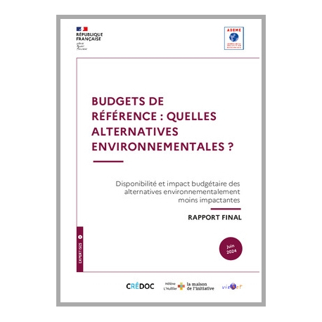 Budgets de référence : quelles alternatives environnementales ?