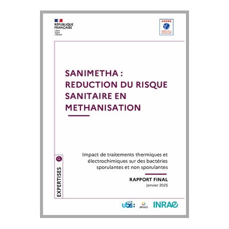 SANIMETHA : réduction du risque sanitaire en méthanisation