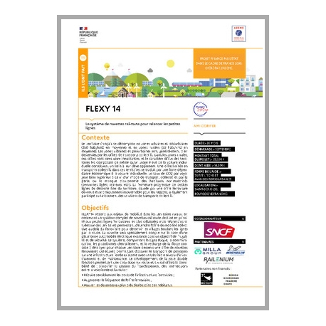 FLEXY 14 - Le système de navettes rail-route pour relancer les petites lignes