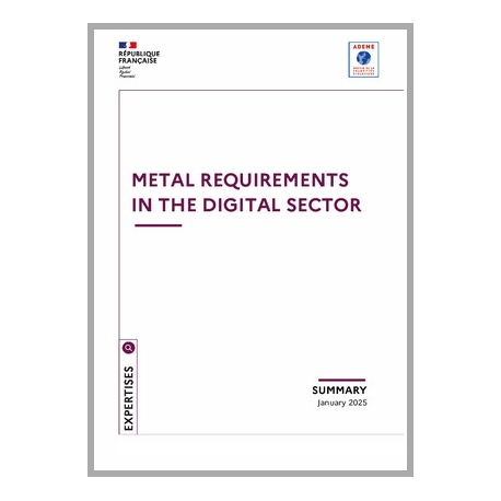 Metal requirements in the digital sector