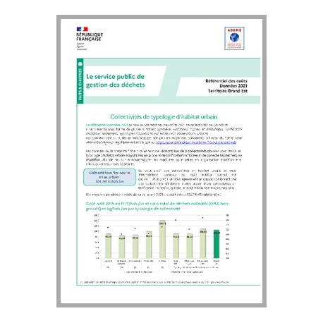 Référentiel matrice des coûts Grand Est données 2021 - Fiche 9 Typologie d'habitat urbain