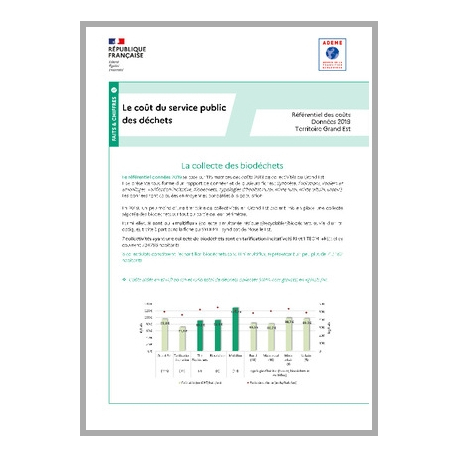 Référentiel matrice des coûts Grand Est données 2019 - Fiche 5 Biodéchets