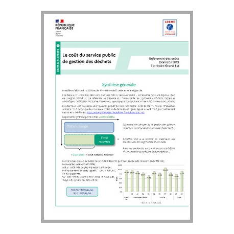 Référentiel matrice des coûts Grand Est données 2019 - Fiche 1 Synthèse