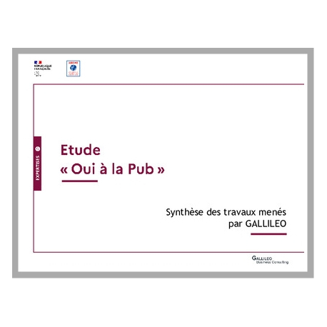 OUI à la pub