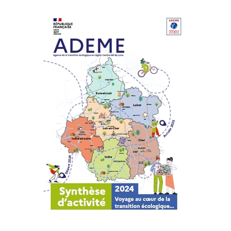 Synthèse d'activité 2024 de l'ADEME en Centre-Val de Loire