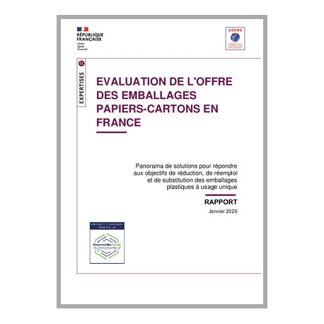 Évaluation de l'offre des emballages papiers-cartons en France