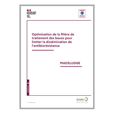 Optimisation de la filière de traitement des boues pour limiter la dissémination de l'antibiorésistance