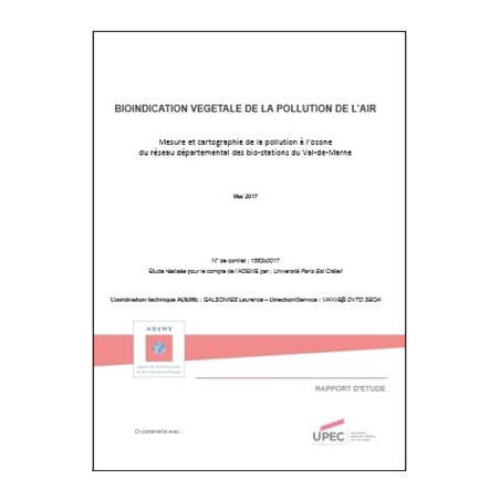 BIPA : Bio-Indication végétale de la Pollution de l'Air