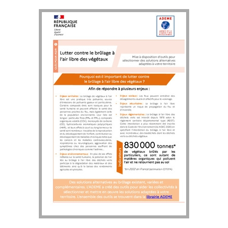 Solutions alternatives au brûlage pour valoriser les végétaux