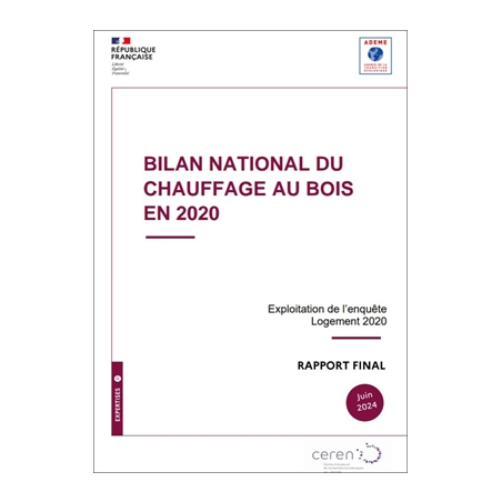 Bilan national du chauffage au bois en 2020
