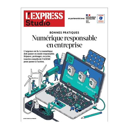 Numérique responsable en entreprise - ADEME et L'Express Studio