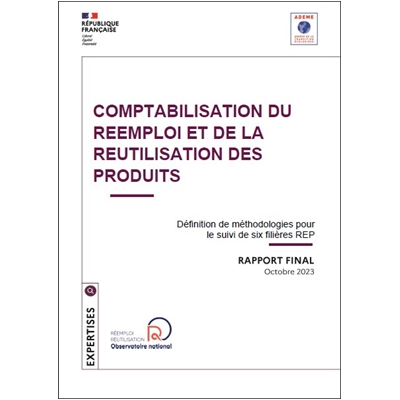 Comptabilisation du réemploi et de la réutilisation des produits