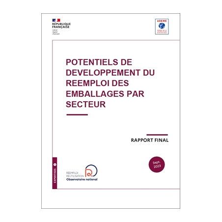 Potentiels de développement du réemploi des emballages par secteur
