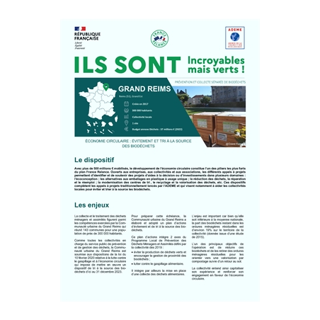 Grand Reims - 51 - "Incroyables mais verts !"