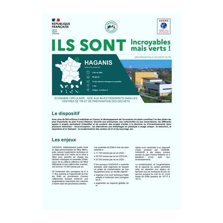 HAGANIS - 57 - "Incroyables mais verts !"