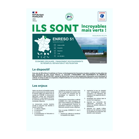 ENRESO - 51 - "Incroyables mais verts !"