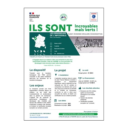 Les Brasseurs de l'Impossible - "Incroyables mais verts !"
