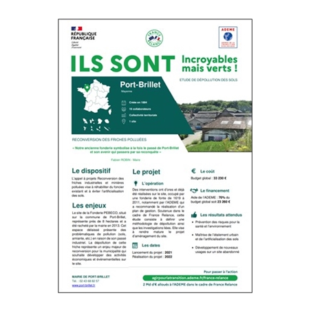 Port-Brillet - "Incroyables mais verts !"