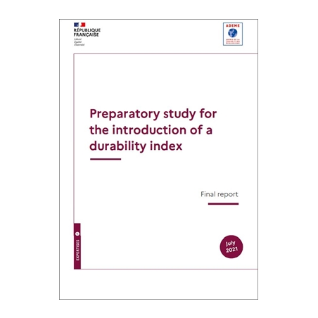 Preparatory study for the introduction of a durability index
