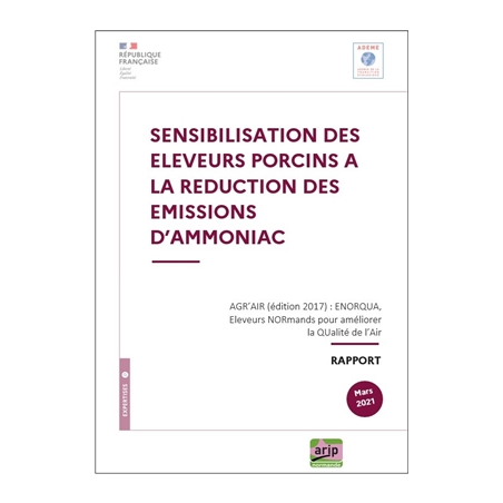 Sensibilisation des éleveurs porcins à la réduction des émissions d'ammoniac