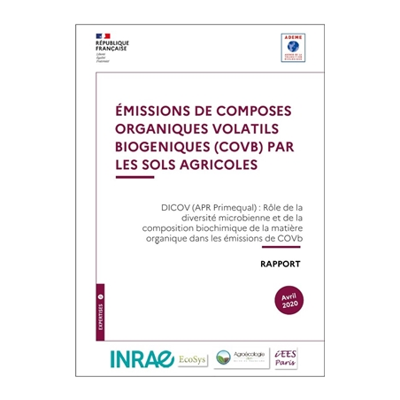 Émissions de composés organiques volatils biogéniques (COVb) par les sols agricoles