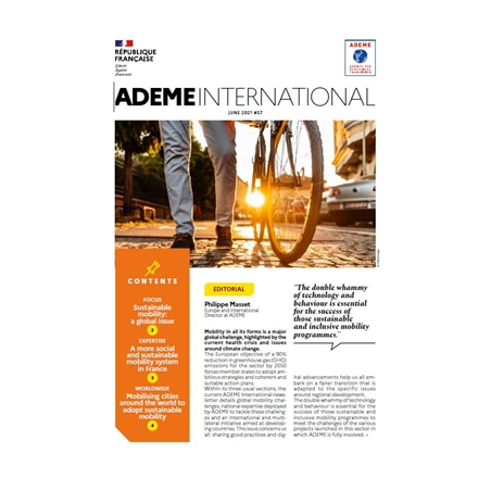 ADEME INTERNATIONAL Newsletter n°57 July 2021