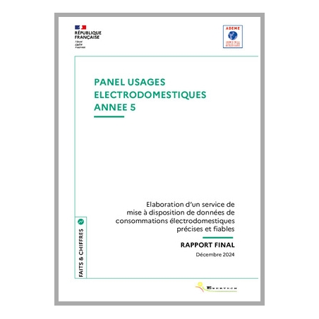 Panel Usages Electrodomestiques : campagne de mesures résidentielles 2023 - 2024 - Année 5
