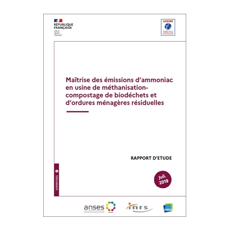 MAMBO : Maitrise des émissions d'ammoniac en usine de méthanisation-compostage de biodéchets et d'ordures ménagères résiduelles