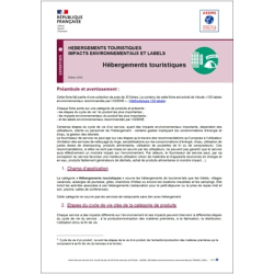 Hébergements touristiques -...