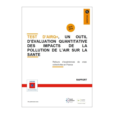 Test D'airq+, un Outil d'évaluation quantitative des impacts de la pollution de l'air sur la sante