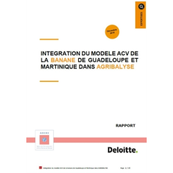 Intégration du modèle ACV...