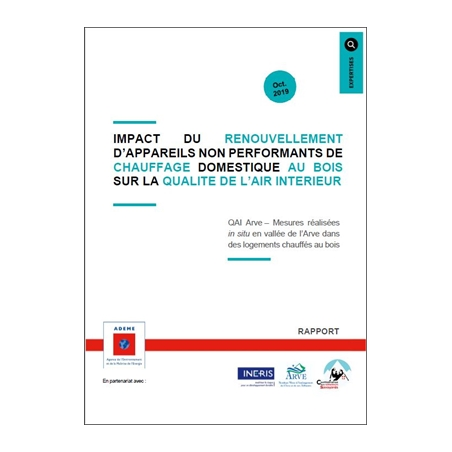 Impact du renouvellement d'appareils non performants de chauffage domestique au bois sur la qualité de l'air intérieur
