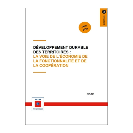 Développement durable des territoires : la voie de l'économie de la fonctionnalité et de la coopération