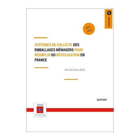 Analyse de 10 dispositifs de réemploi-réutilisation d'emballages ménagers en verre