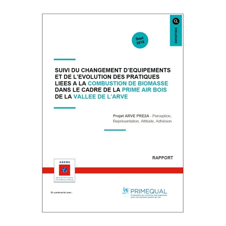 Changement d'équipements et évolution des pratiques liées à la combustion de biomasse  