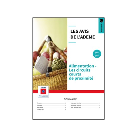 Alimentation - Les circuits courts de proximité