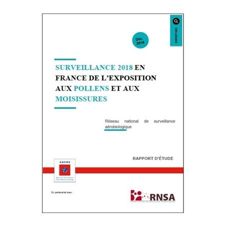 Surveillance 2018 en France de l'exposition aux pollens et aux moisissures