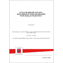 Outils de mesure sur site :...
