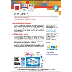 Capteurs vidéo intelligents...