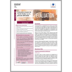 Evaluation ex-post du Fonds...