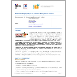 Réduction du gaspillage en...