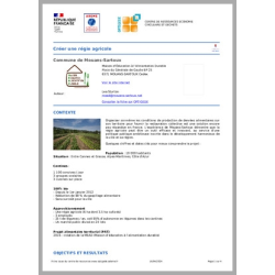 Créer une régie agricole