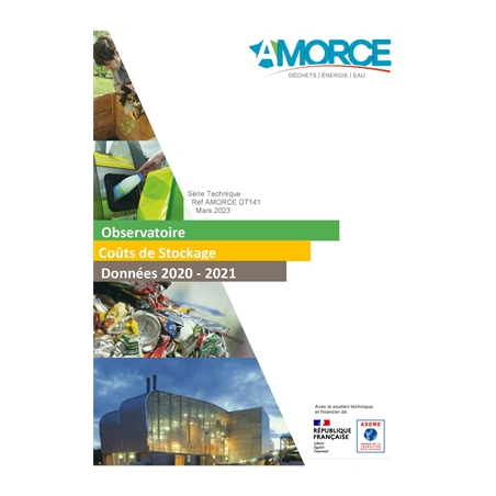 Observatoire coûts de stockage - Données 2020 - 2021 (DT141)