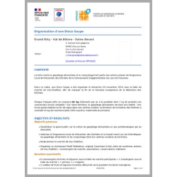 Organisation d'une Disco Soupe
