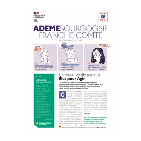 Lettre d'information ADEME Bourgogne-Franche-Comté n°34