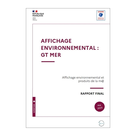 AFFICHAGE ENVIRONNEMENTAL : GT MER
