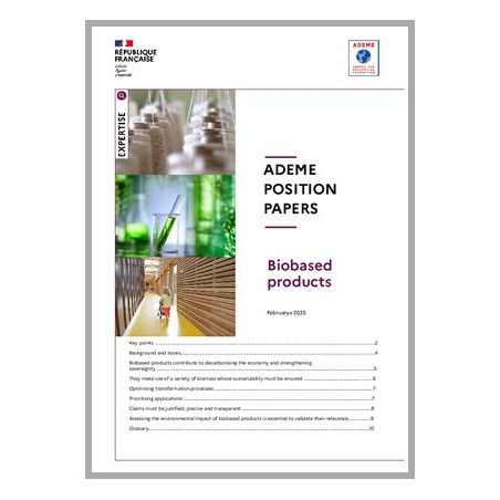 ADEME position paper - biobased products