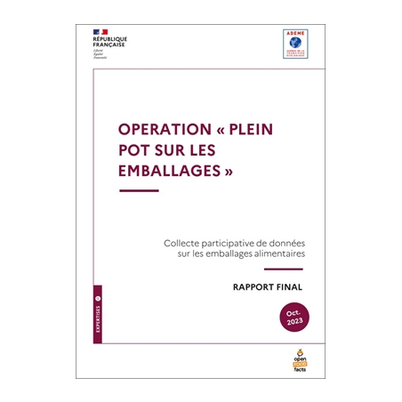 Opération « Plein pot sur les emballages » 