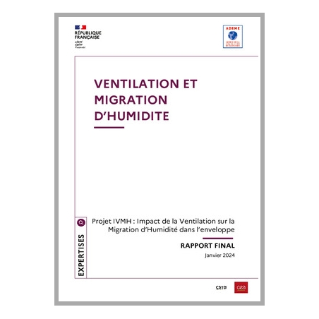 Impact de la ventilation sur la migration d'humidité dans l'enveloppe des bâtiments