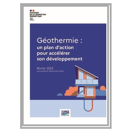 Géothermie : un plan d'action pour accélérer son développement 